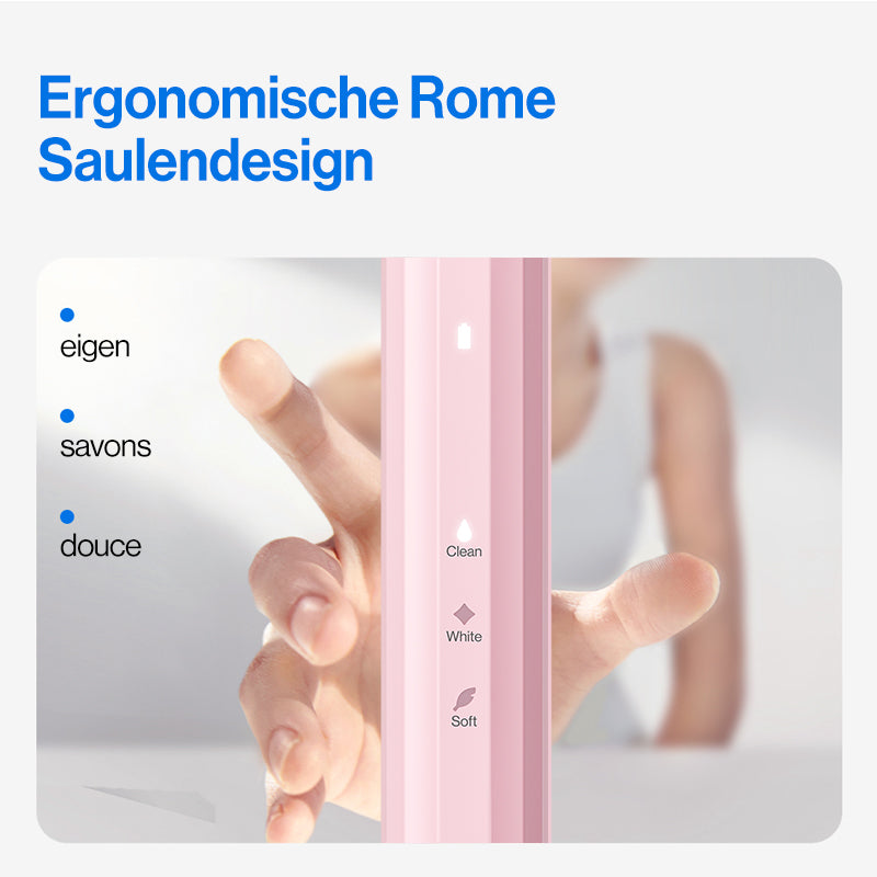 usmile Y1S Brosse à dents électrique sonique rechargeable pour adultes, 3 modes de nettoyage, minuteur intelligent, étui de voyage, autonomie de 6 mois par charge