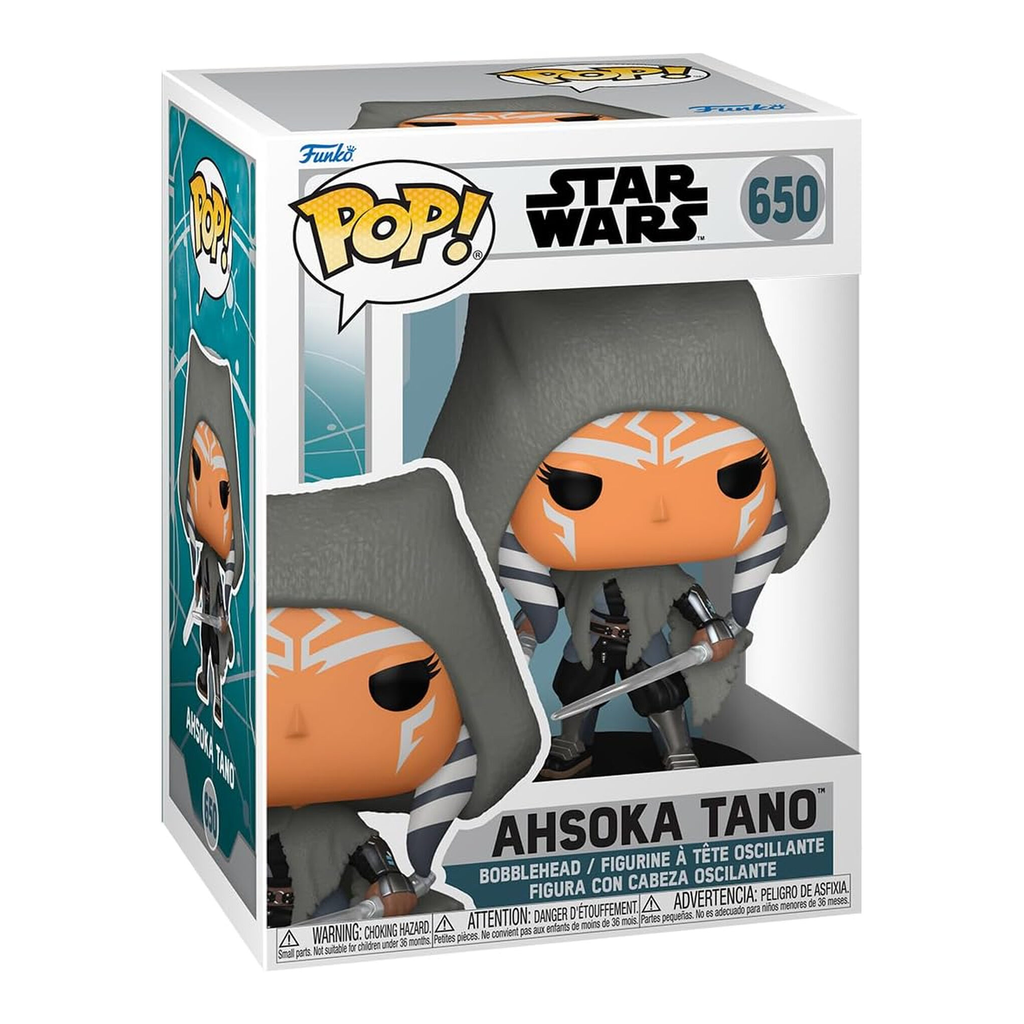 FUNKO Pop! Star Wars Ahsoka Tano #650 figurine à tête oscillante à collectionner