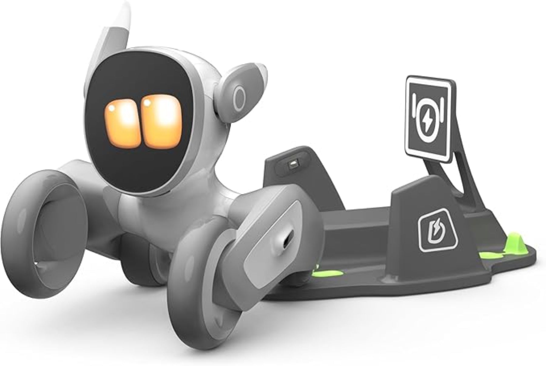 Compagnon robotique familial haut de gamme Loona KEYI, équipé de l'IA ChatGPT-4, commande vocale et gestuelle, interaction en temps réel, surveillance domestique