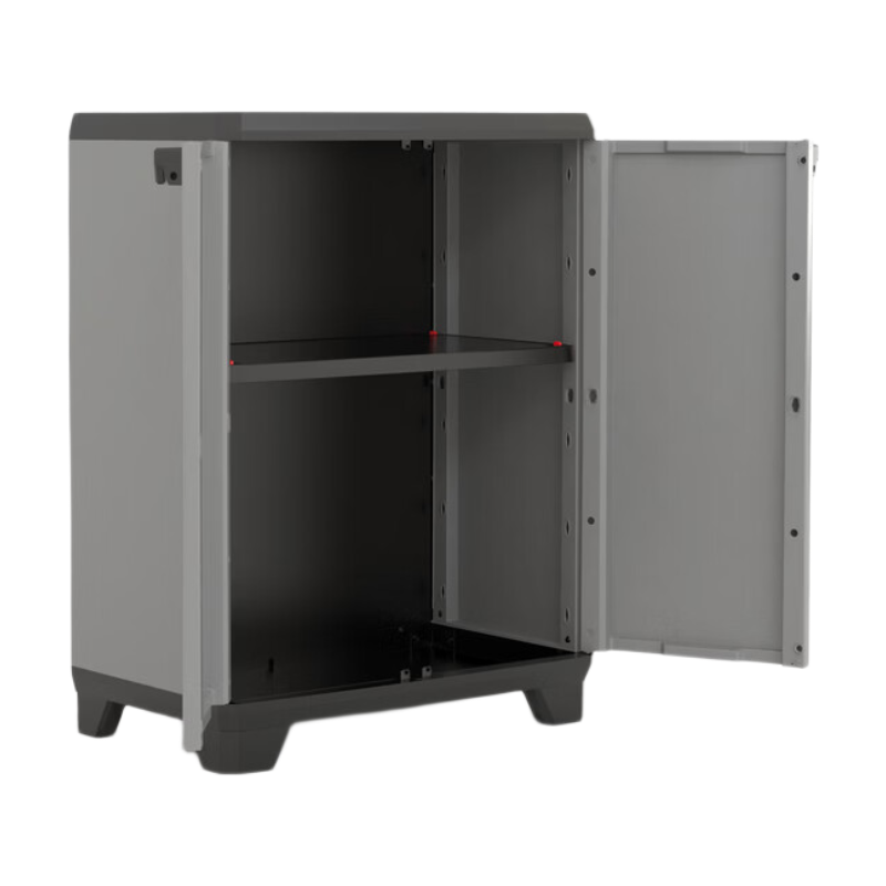 KETER Armoire Basse STILO Noir