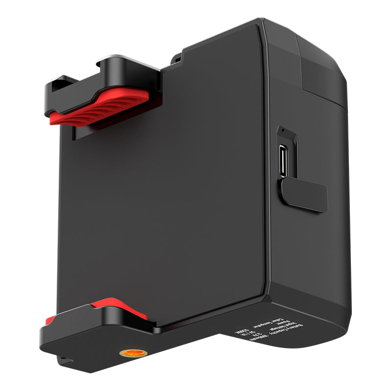 Ulanzi Cap Grip CG-02 Poignée de maintien pour smartphone, Poignée pour smartphone avec télécommande Bluetooth détachable, Stabilisateur pour iPhone avec 3 niveaux de réglage de la lumière pour réaliser des autoportraits parfaits