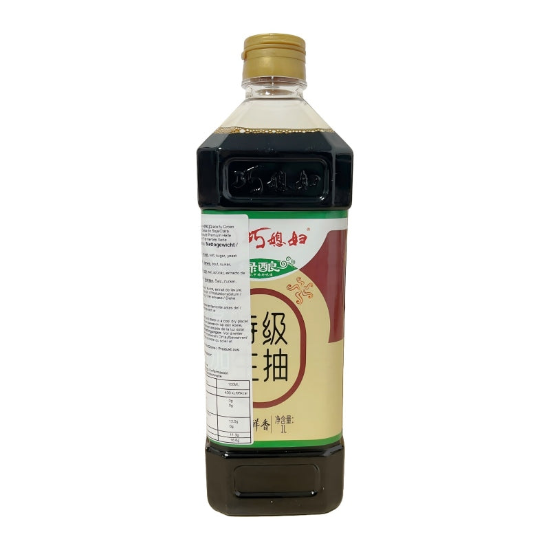 Qiao Xifu Sauce soja claire premium Brassage vert 1 L