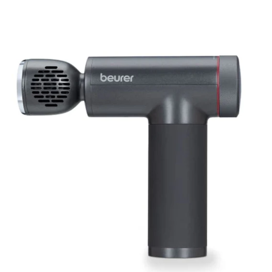 Beurer MG195 - Pistolet de massage chaud/froid - 7 Embouts - 9 Niveaux de vitesse