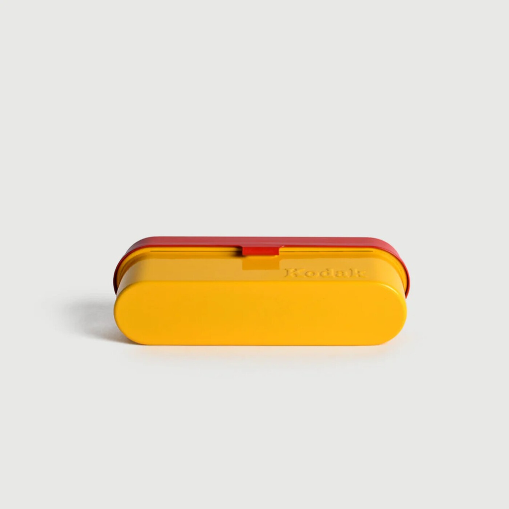 Kodak Boîte de rangement en métal pour film Kodak 135 mm Rouge