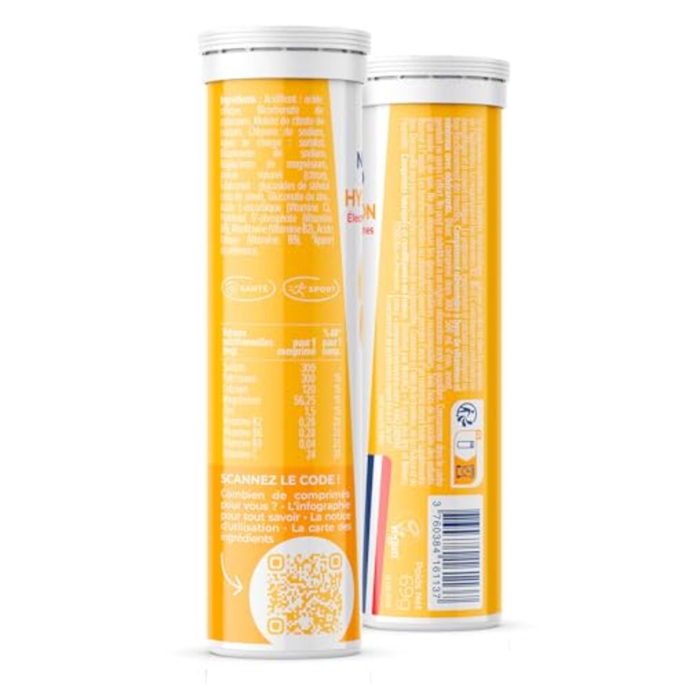 Nutri&Co Électrolytes - goût Citron - 15 Comprimés Effervescents (Lot de 3)