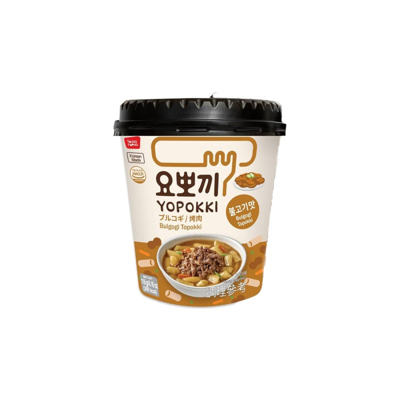Yopokki Bol de gâteaux de riz au bulgogi KR 118 g