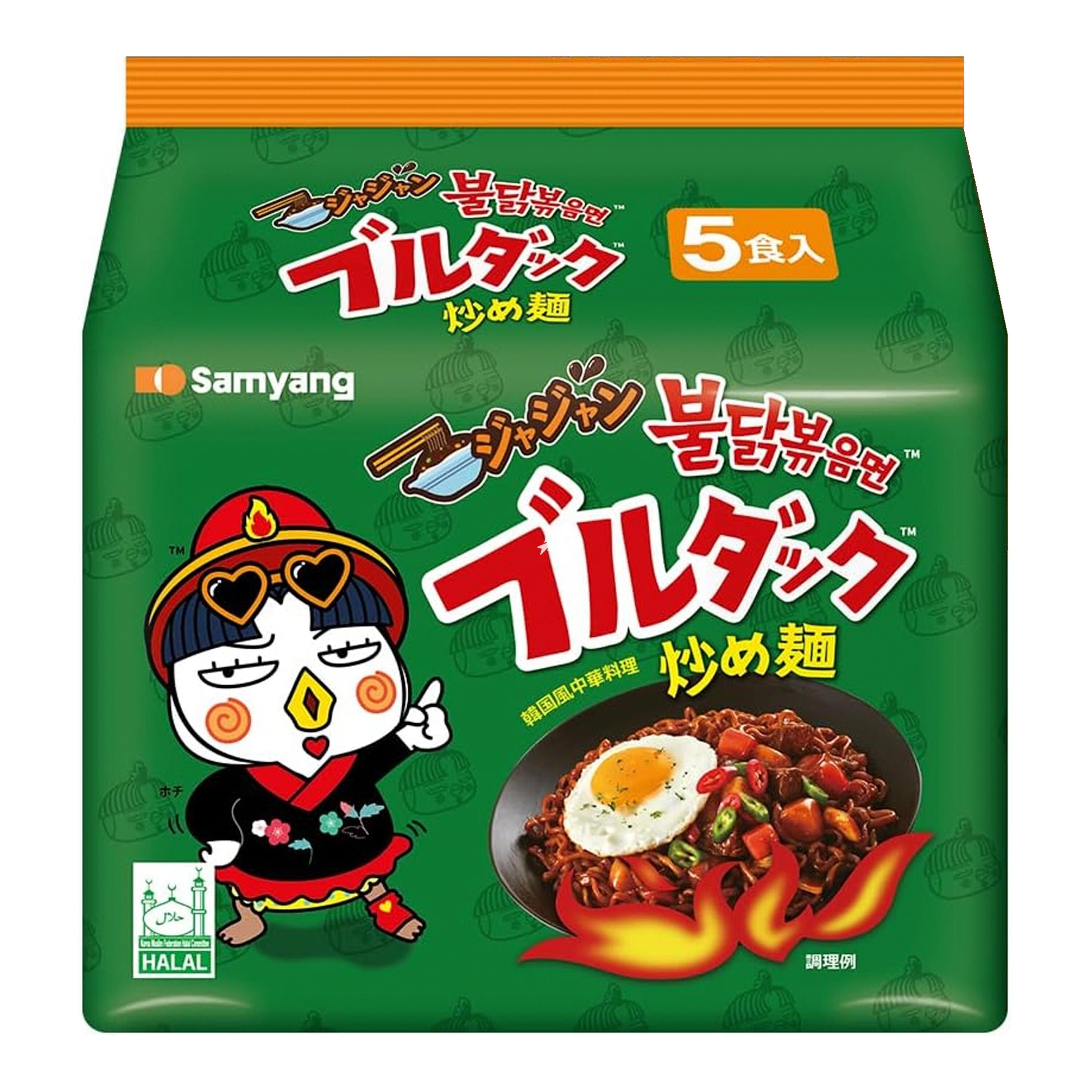 Samyang Buldak Jajang Nouilles sautées 140 g x 5 paquets