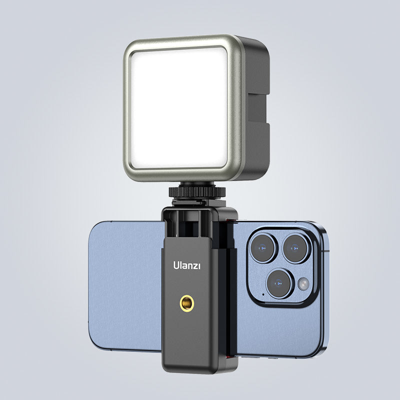 Ulanzi VL49 Lampe photo LED RVB avec batterie intégrée, Mode RVB toutes couleurs, Lampe vidéo portable, Température de couleur réglable 2500 K-9500 K pour photographie (VL49)