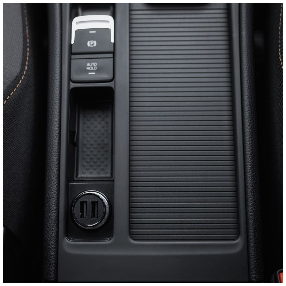 FIXED Chargeur allume-cigare double USB 15W - Noir