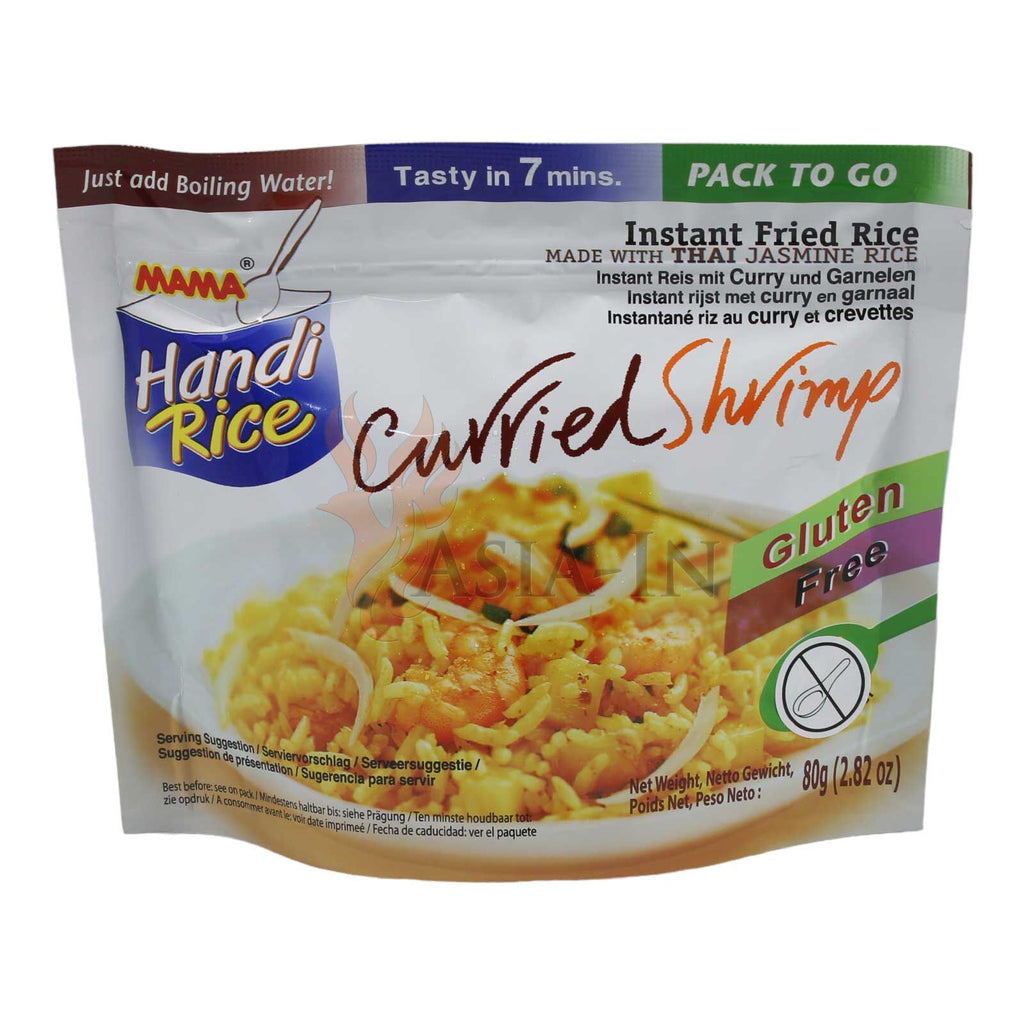 MAMA Riz frit instantané aux crevettes au curry 80 g