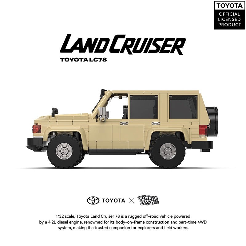 POWER BUILD Toyota Land Cruiser sous licence officielle