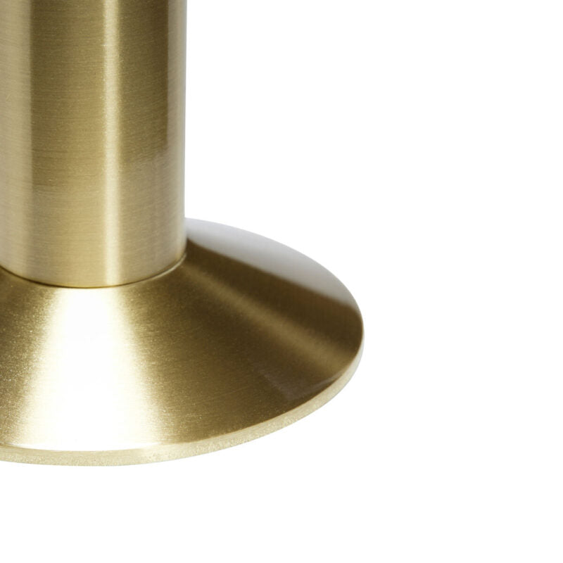 Hübsch Sleek Bougeoir en laiton