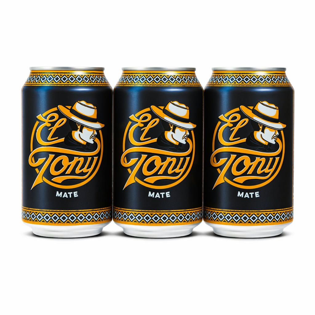 EL TONY Boisson au Thé Mate Canette 33 cl