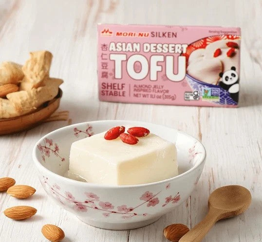 MORI NU Tofu dessert asiatique soyeux Saveur gelée d'amande 315 g