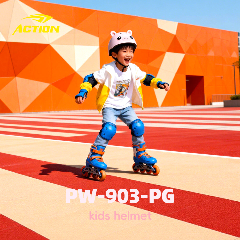 ACTION Casque de roller en ligne PW-903-PG taille S
