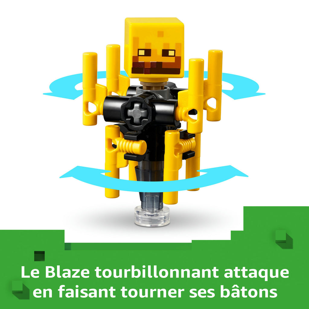 LEGO Minecraft 21266 La bataille de la lave du Nether