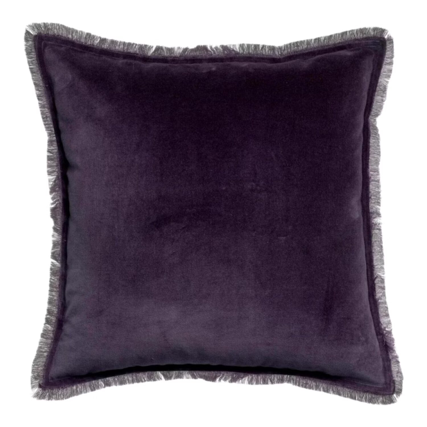 VIVARAISE Fara Coussin uni raisin - 45 x 45 cm