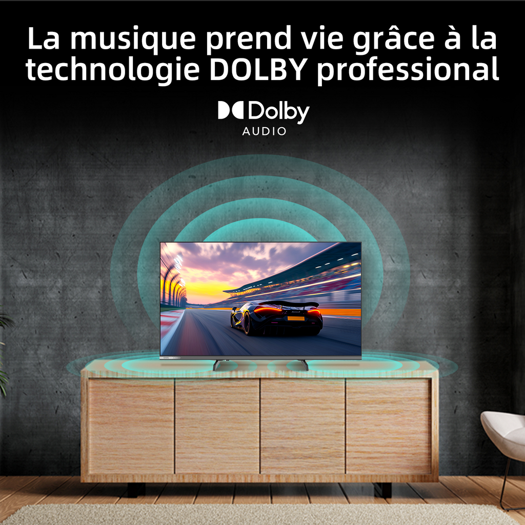 CHiQ TV QLED Pro L32QM10E 32 pouces Full HD Google TV