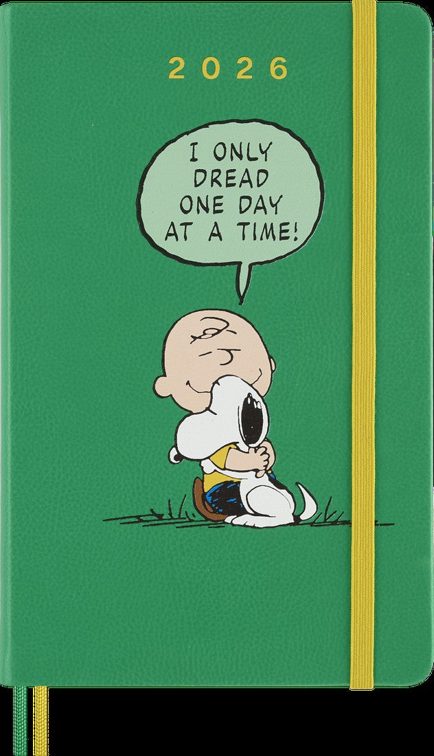 MOLESKINE Edition Limitee Peanuts Charlie & Snoopy Agenda 12M Journalier Grand Format