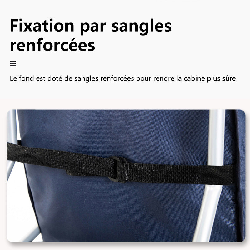 Poussette pour animaux de compagnie pliable à une main Blinkit, facile à plier, tissu Oxford 600D, fenêtres multi-faces, panier de rangement extra-large, super porteur DTC-804