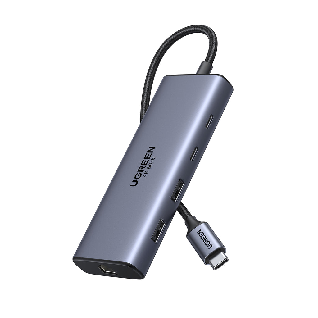 UGREEN station d'accueil Type-C 2 HDMI+2 USB-C 3.2+1 USB-A+SD/TF