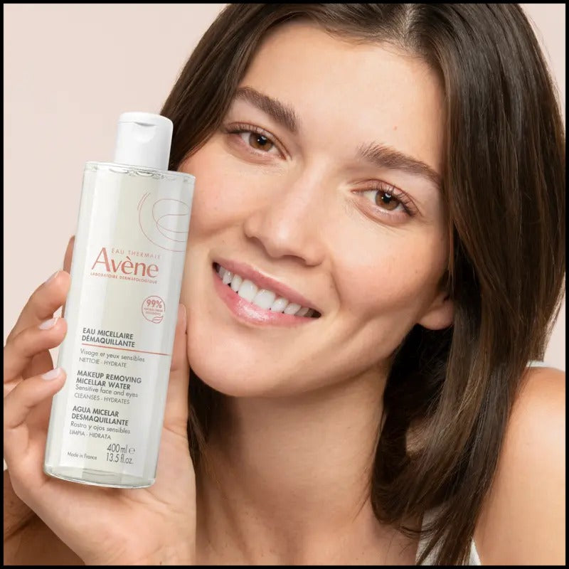 Avène Eau micellaire (Nettoyant 3-en-1 – Démaquillant et nettoyant visage) 400 ml