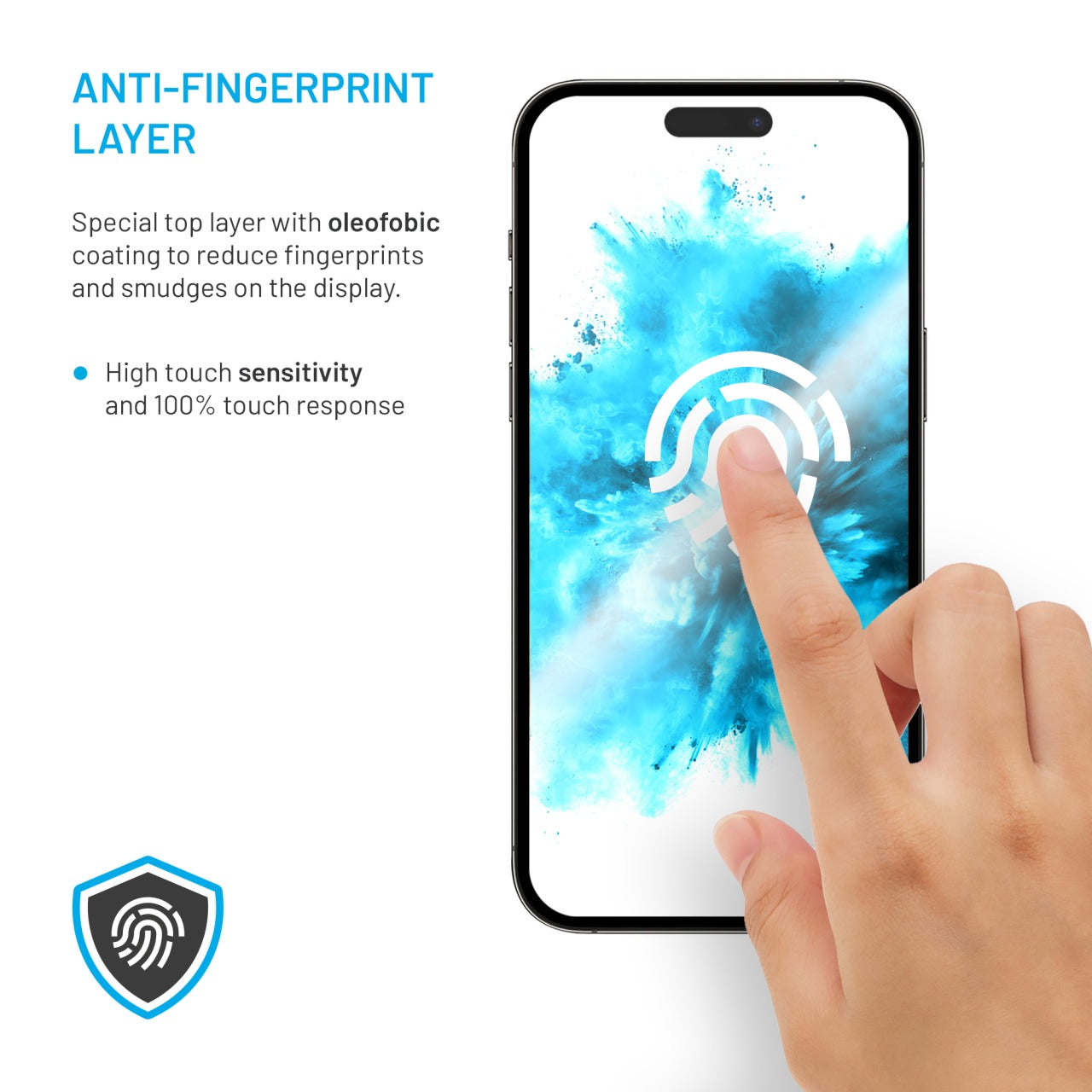 FIXED Verre trempé Full Cover (couverture intégrale) 2,5D pour Xiaomi Redmi A5 - Noir