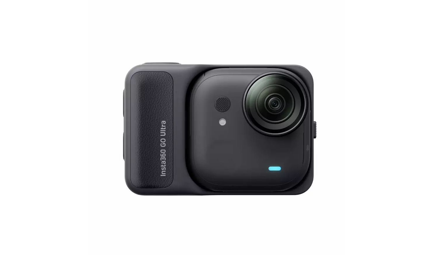 Insta360 GO Ultra Standard Bundle Midnight Black - Mini caméra 4K mains libres, légère et portable, excellente performance en basse lumière, fixation partout, stabilisation FlowState