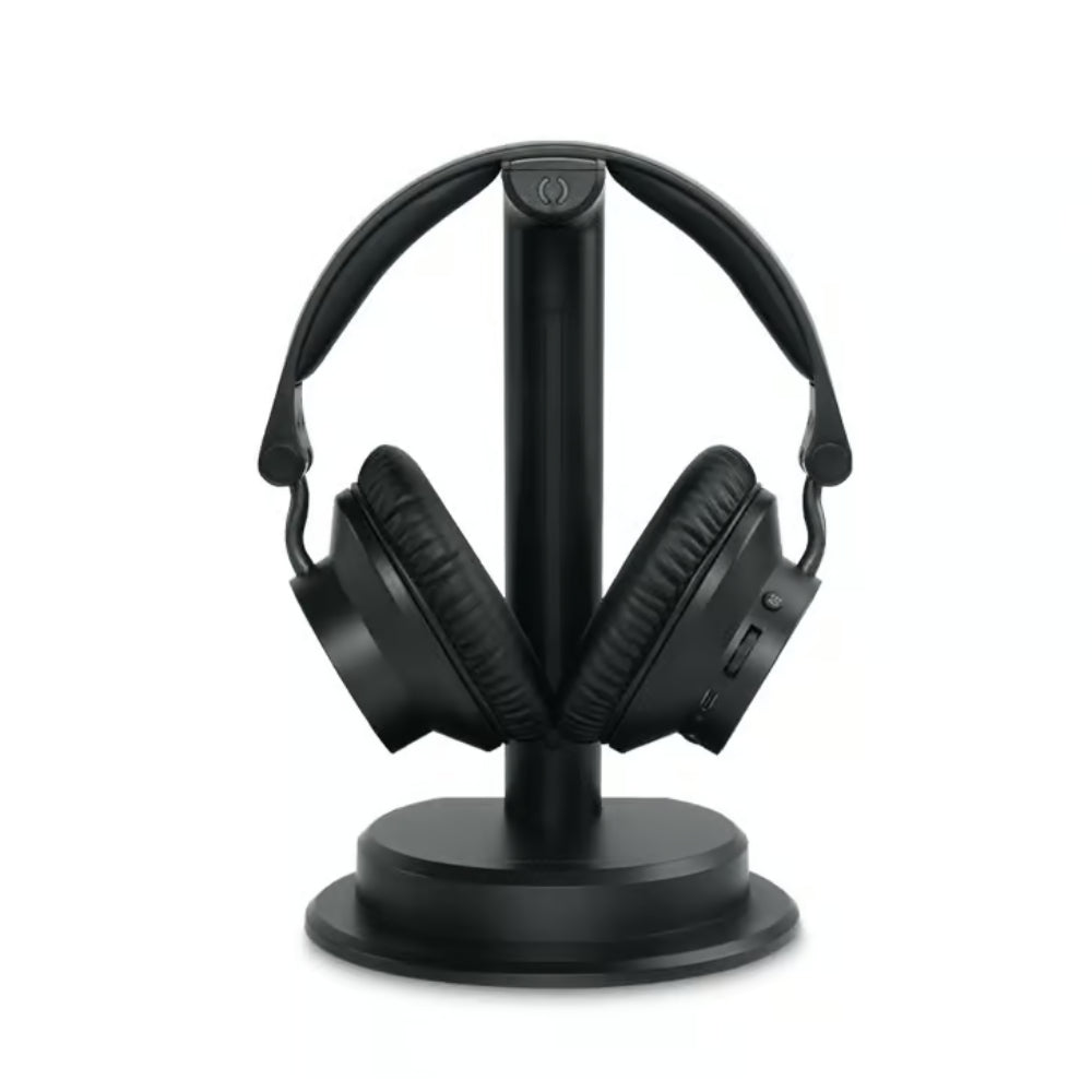Muse Casque TV Soundcore avec base de charge et émetteur