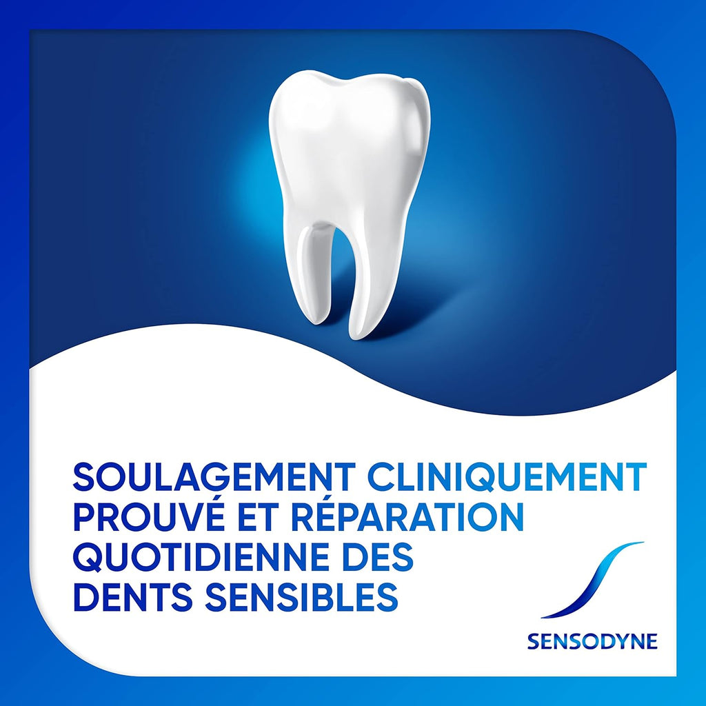 Sensodyne Dentifrice Blanchissant, Réparation et protection 75 ml