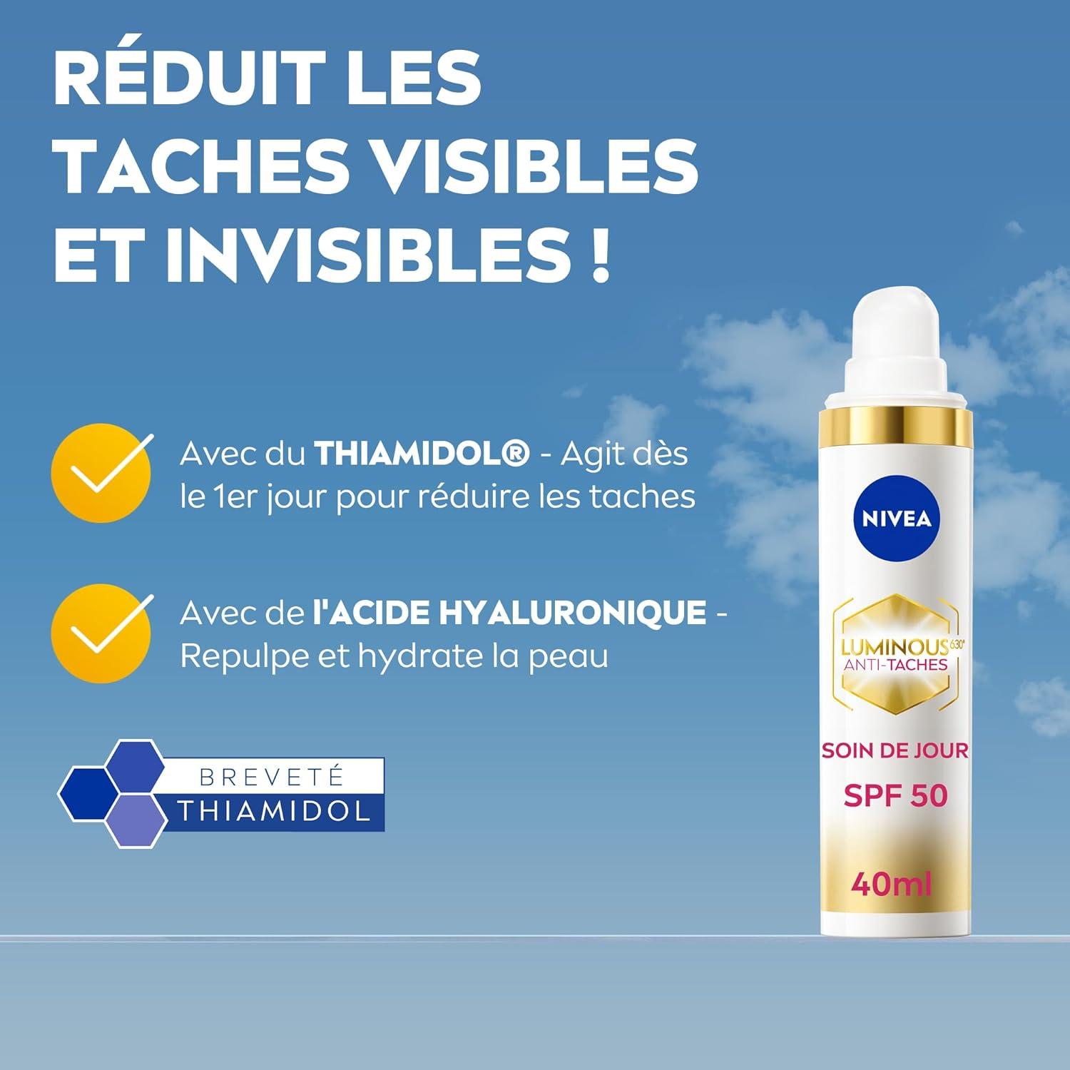 NIVEA Coffret Duo Visage Luminous630 Soin Jour + Sérum