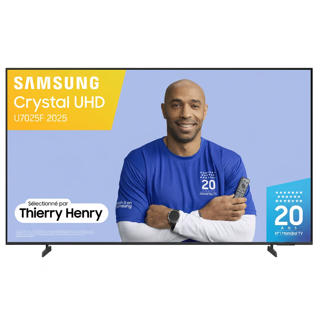 Samsung TV TU65U7025F 65" 4K Crystal UHD