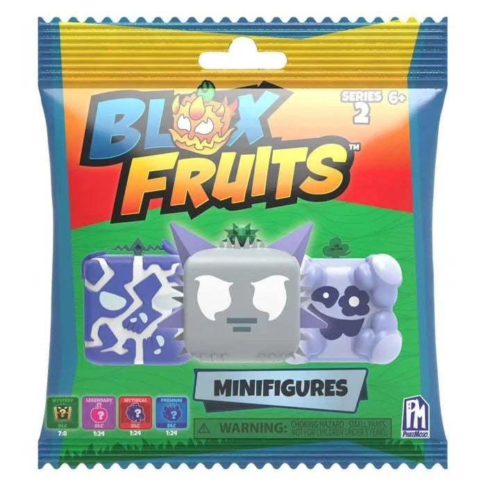 Roblox Blox Fruits Figurine mystère Série 2 + Code DLC unique