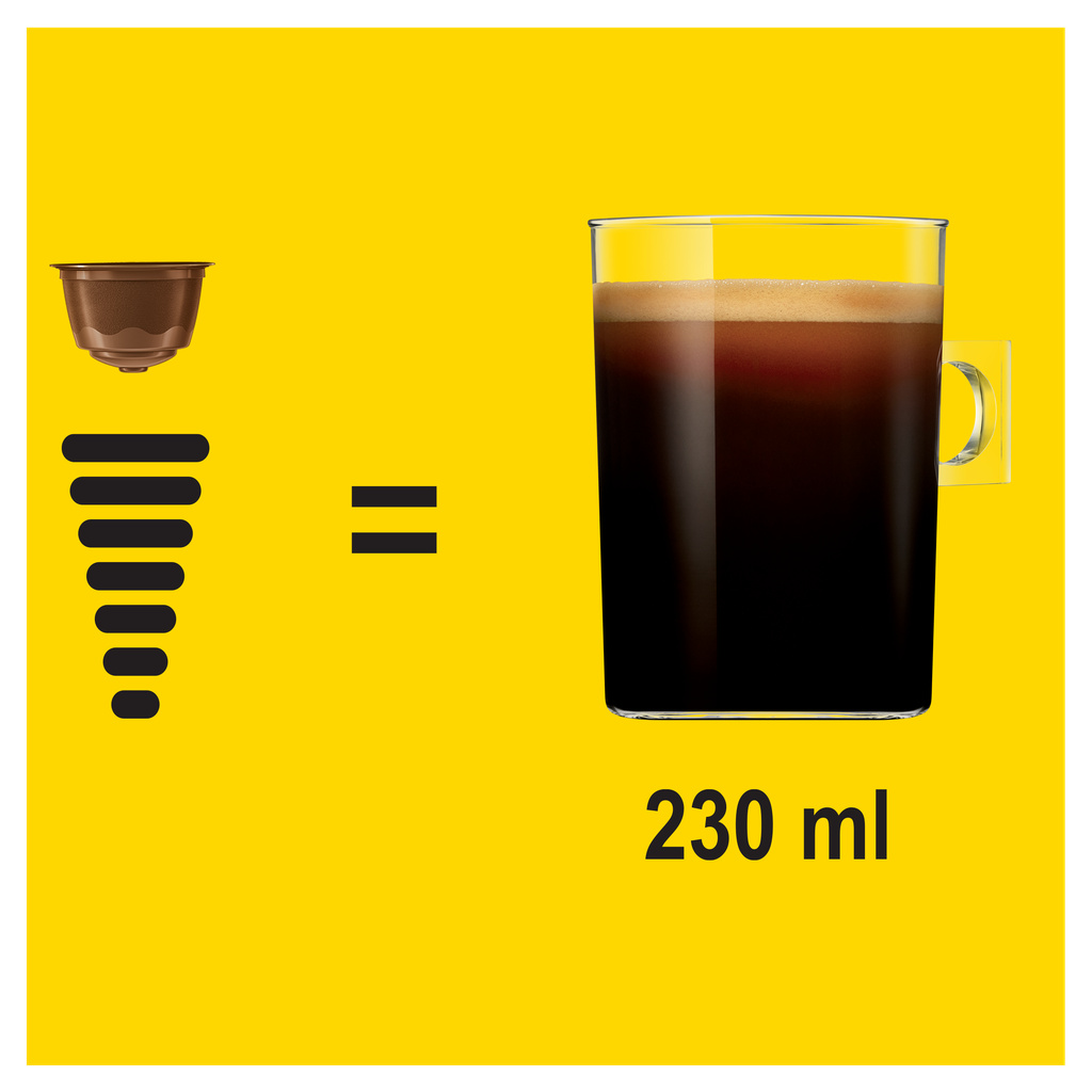 NESCAFÉ DOLCE GUSTO Grande Capsules de Café Moulu Torréfié, Lot de 16 Capsules