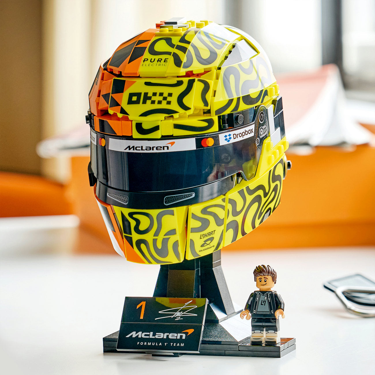 LEGO Editions 43023 McLaren Mastercard F1® Team Casque de Lando Norris
