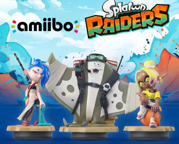 Figurine Amiibo - Pasquale, Raimi & Angie - Collection Splatoon Raiders
