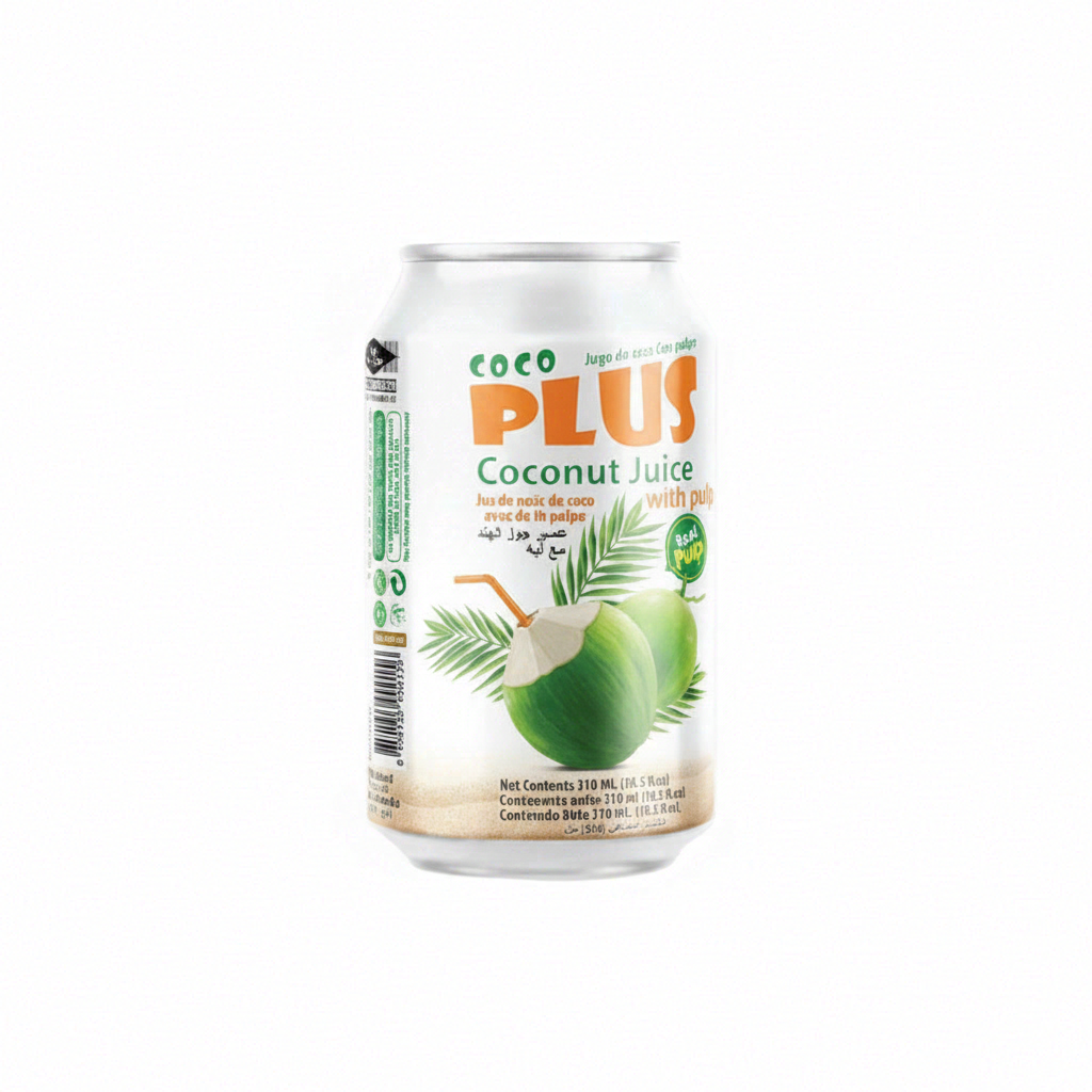 Jus de noix de coco avec pulpe - 310 ml