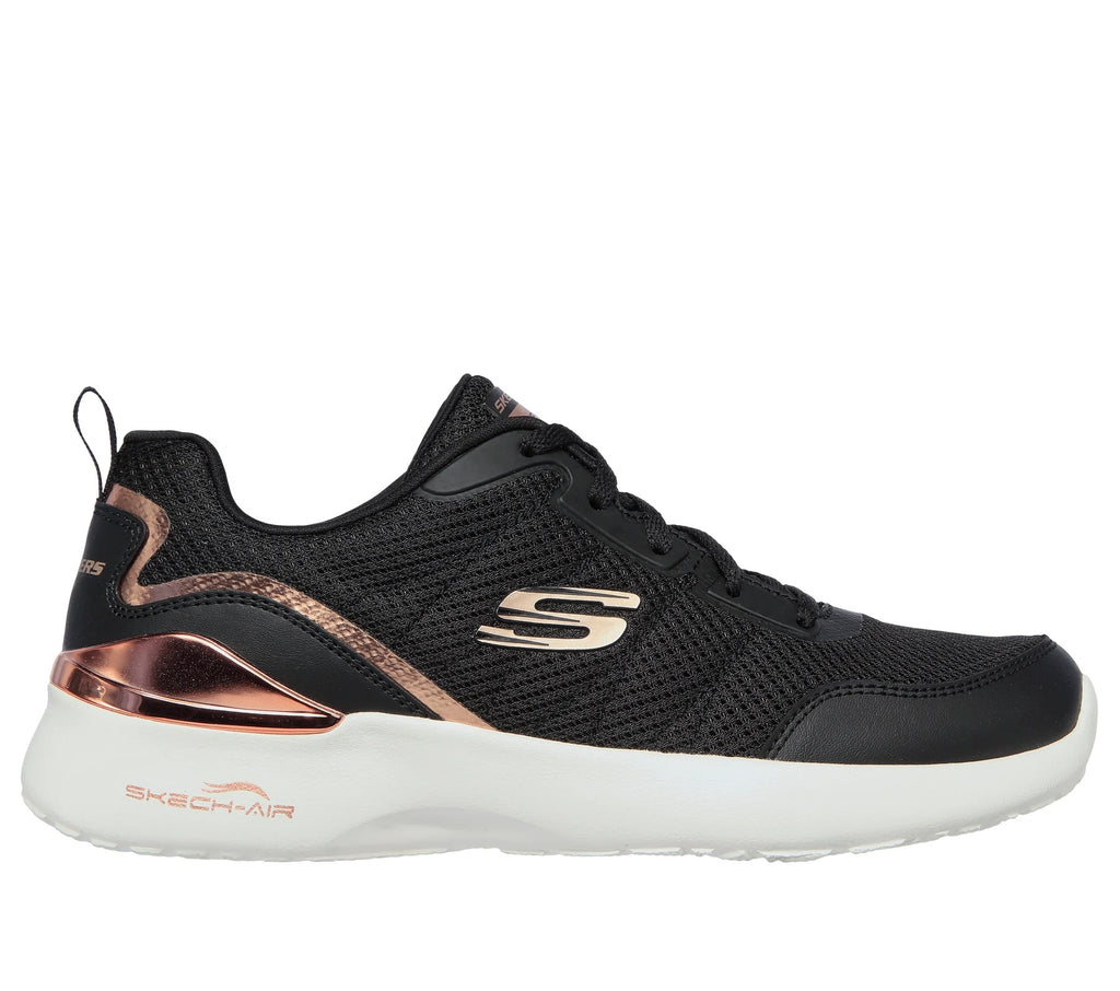 SKECHERS Skech-Air Dynamight - The Halcyon Noir/Rose Or 37,5