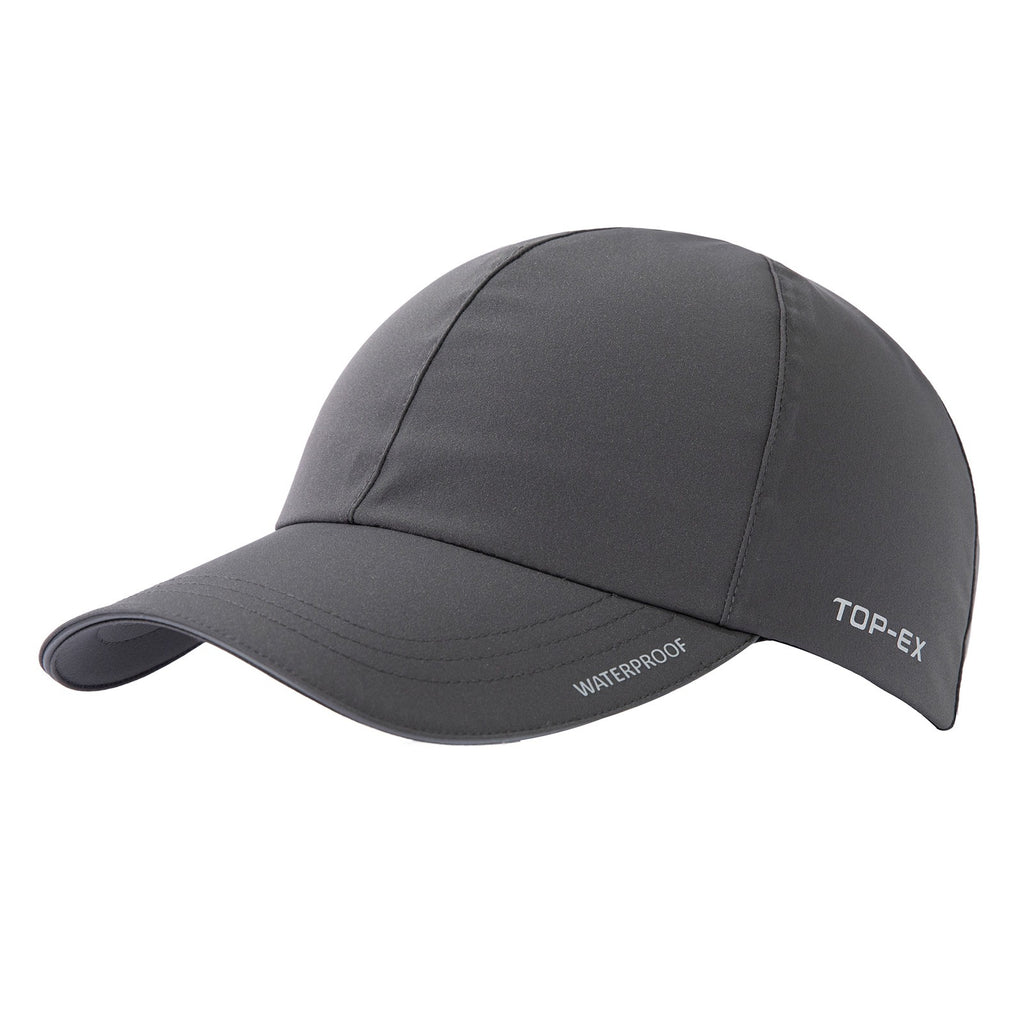 TOP-EX Casquette de running imperméable toutes conditions non structurée Urban Storm M/L Gris
