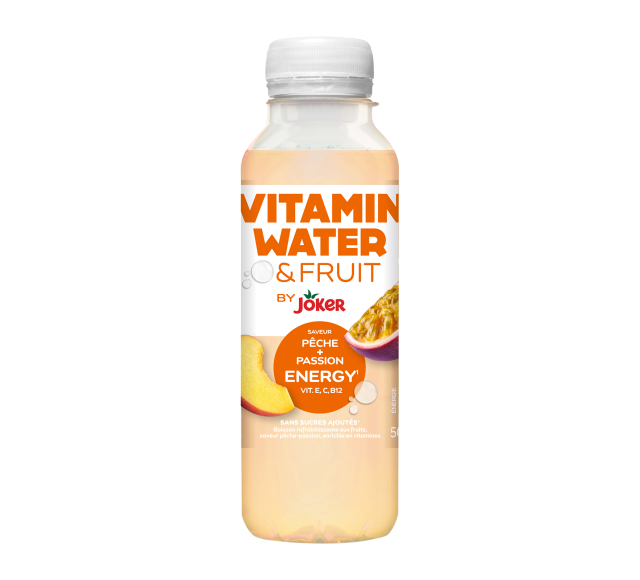 JOKER Vitamine water pêche 75cl