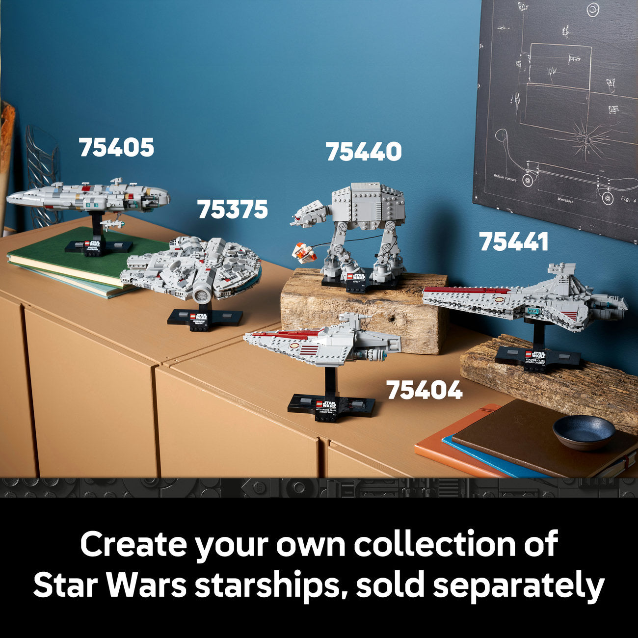 LEGO Star Wars 75441 Pack Croiseur d'attaque de classe Venator