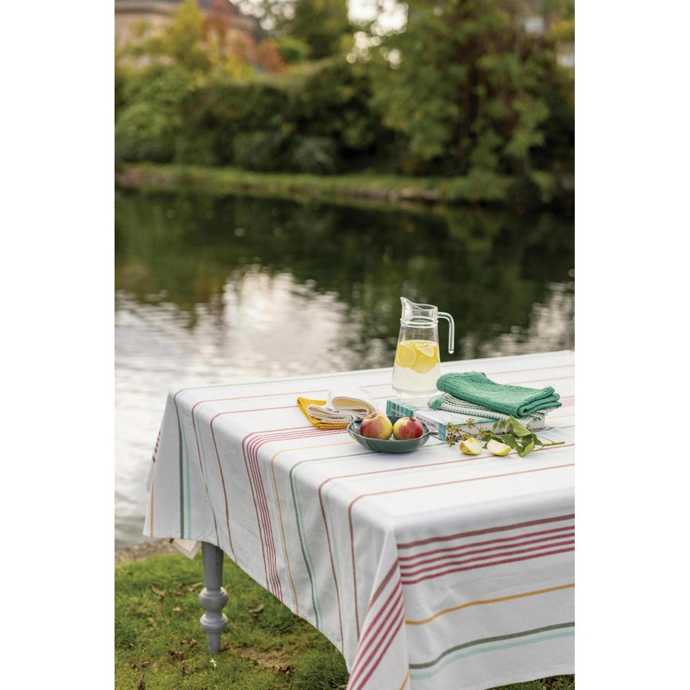 Vivaraise Nappe recyclée Erina Multicolore 170 x 250