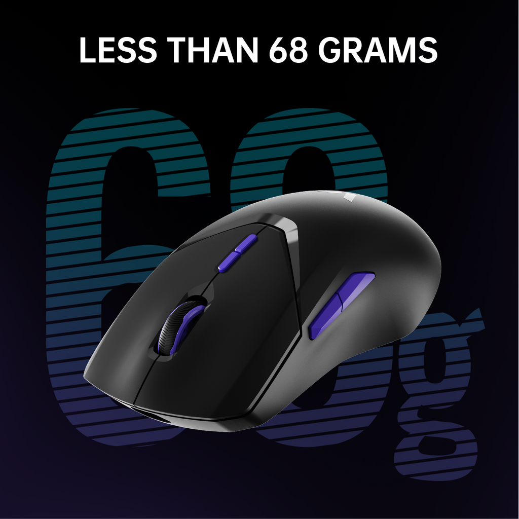RAPOO VT9Pro 4K Souris gaming sans fil - Noir