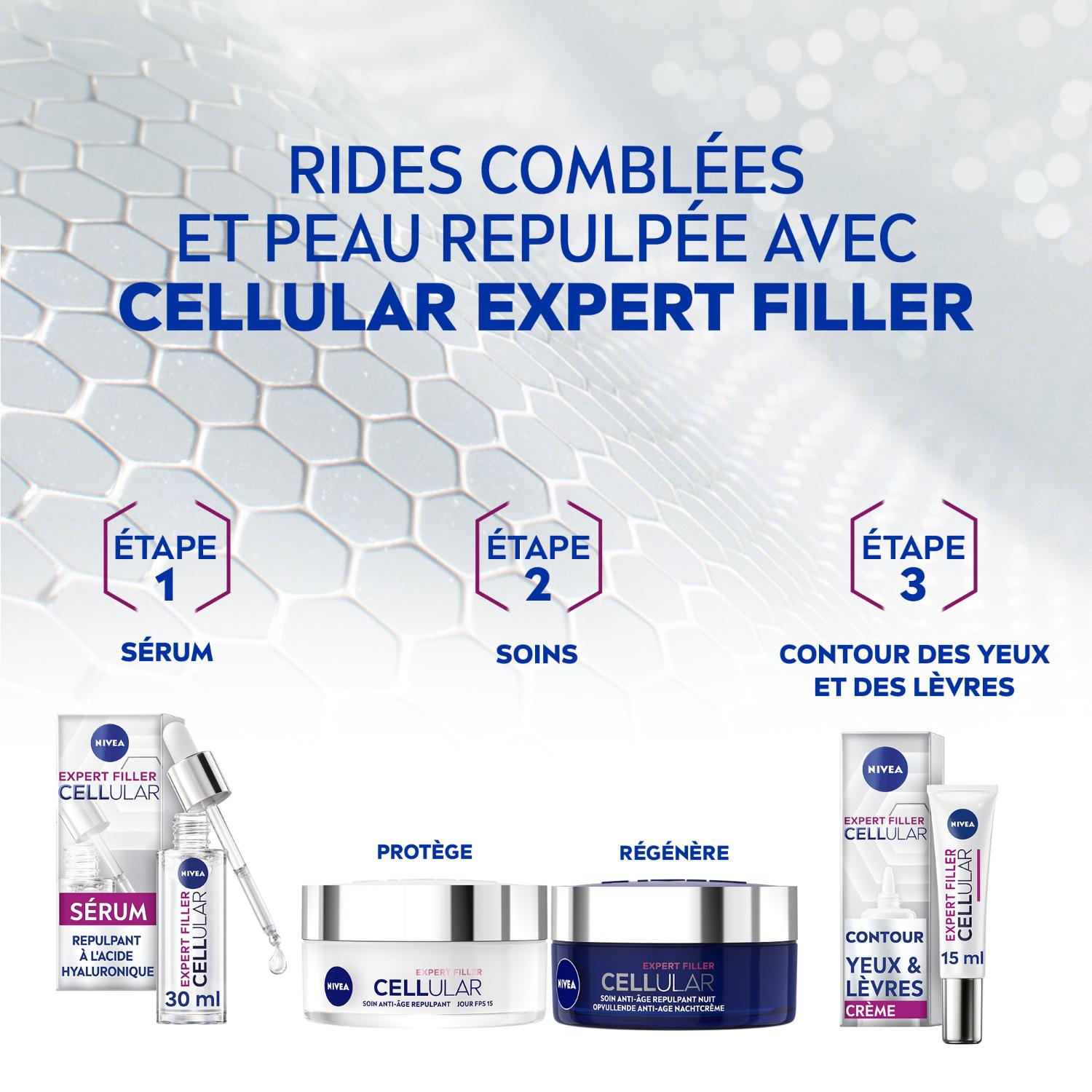 NIVEA Cellular Crème de Jour Anti-Âge Repulpante SPF 30 - 50 ml