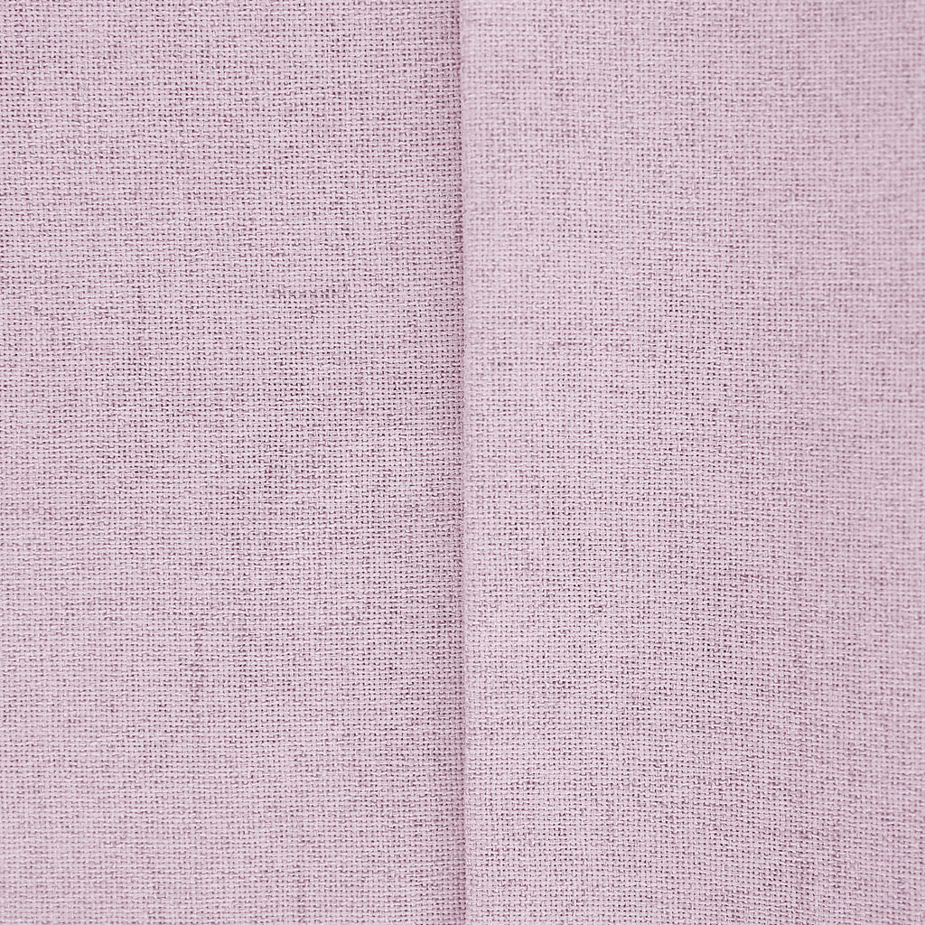 Deconovo housse de coussin en lin imprimé - rose clair - 50 x 50 cm - 1 pièce