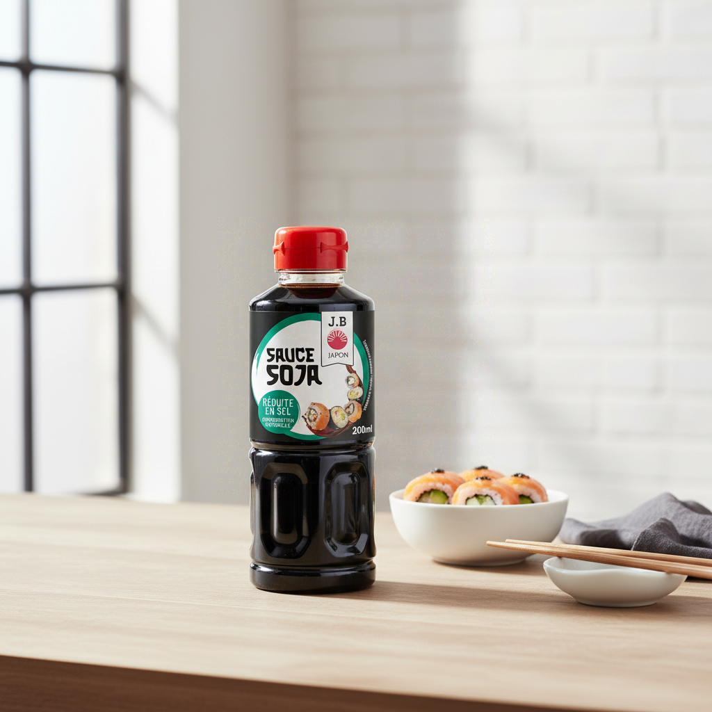 JB Japon Sauce soja réduite en sel - 200 ml