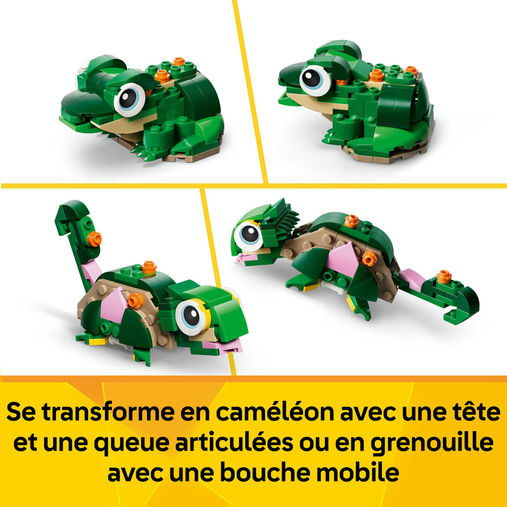 LEGO Creator 31377 La tortue et la fleur de nénuphar
