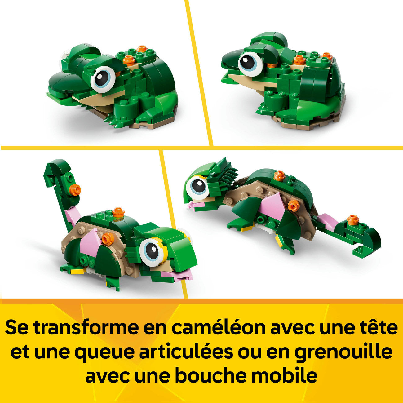 LEGO Creator 31377 La tortue et la fleur de nénuphar