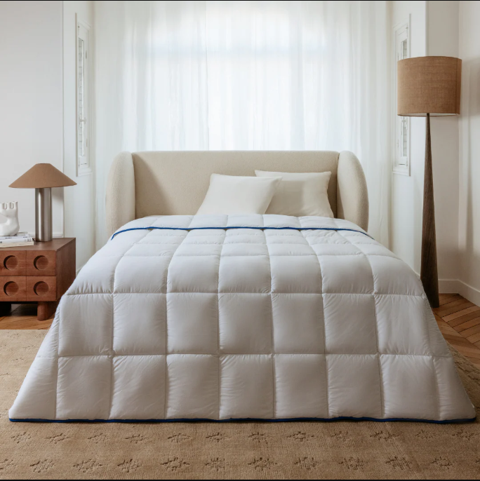 MORPHEA Couette d'hiver en coton et polyester - 240 x 260 x 5 cm