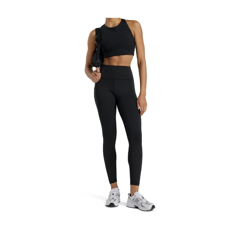 New Balance Legging taille haute avec poche Noir